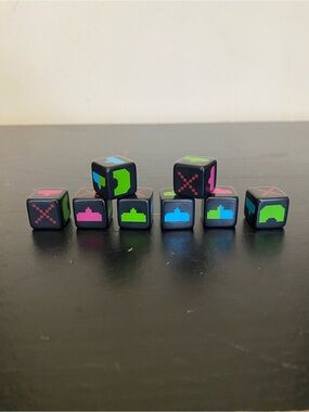 Turn One Gaming Supplies Space Invaders Dice Game ~ 8 Attack Dice ONLY